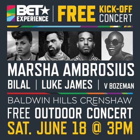 FREE Road To The BET Experience Concert 2