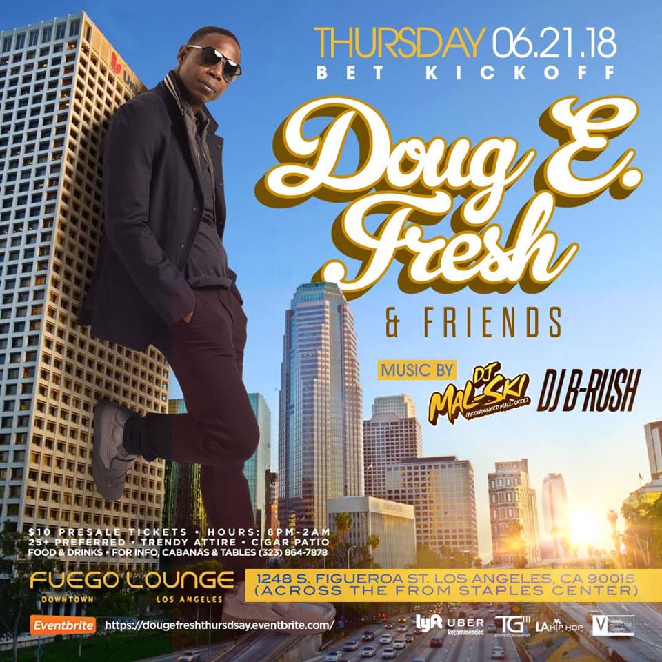 doug e fresh & friends - la hip hop events
