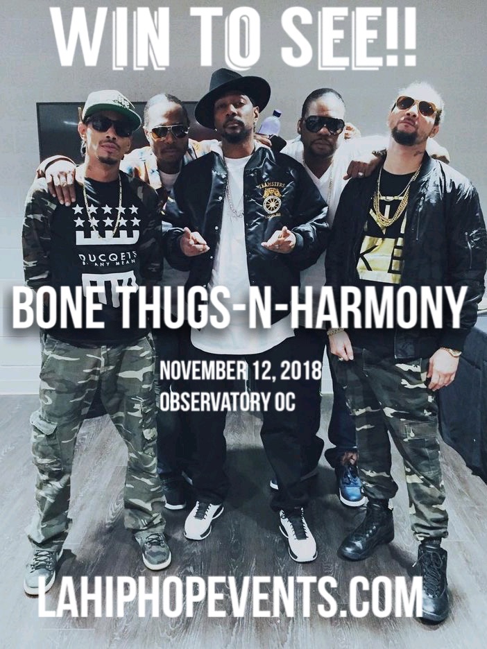 bone thugs giveaway-l a hip hop events