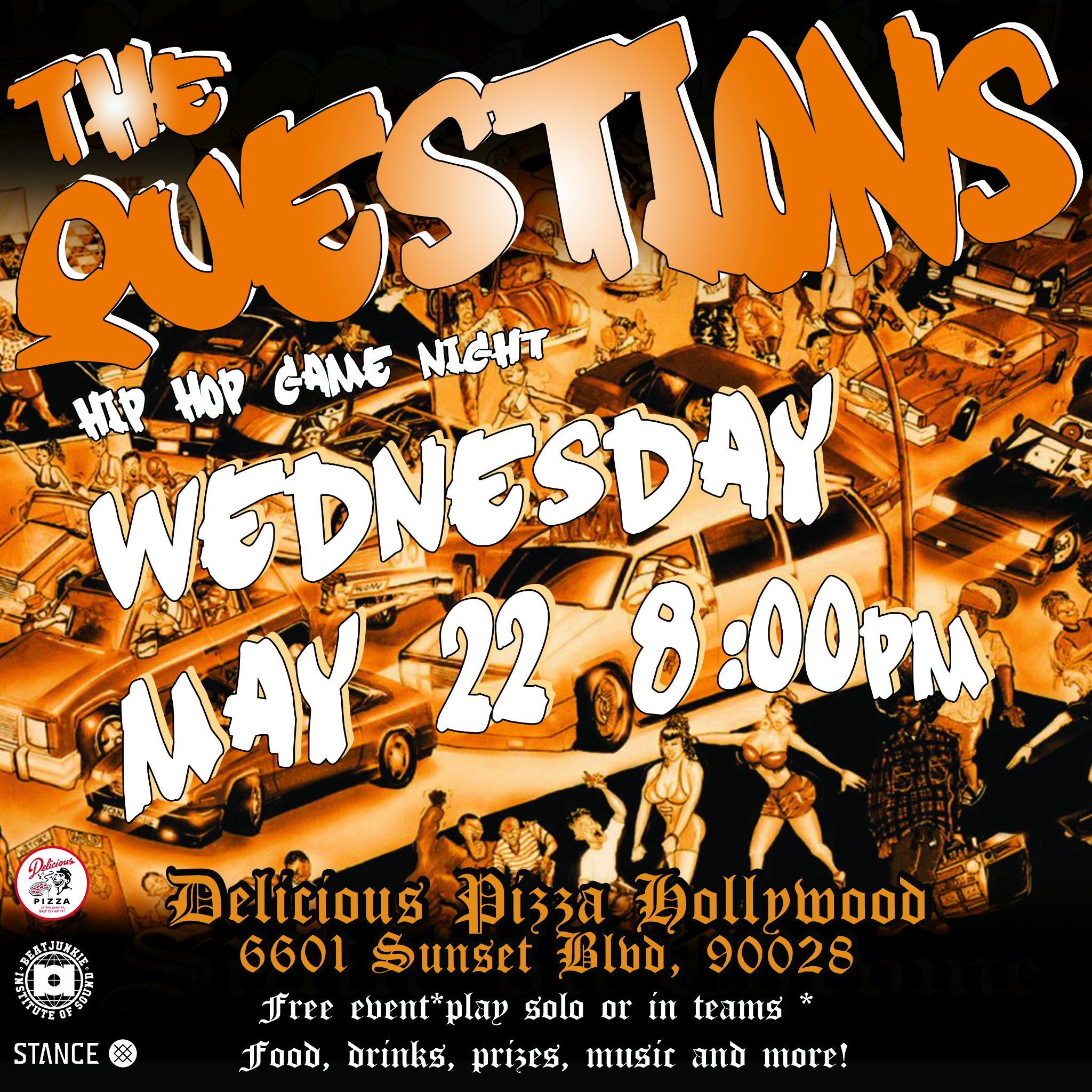 The Questions Delicious Pizza MAY 22 Digital
