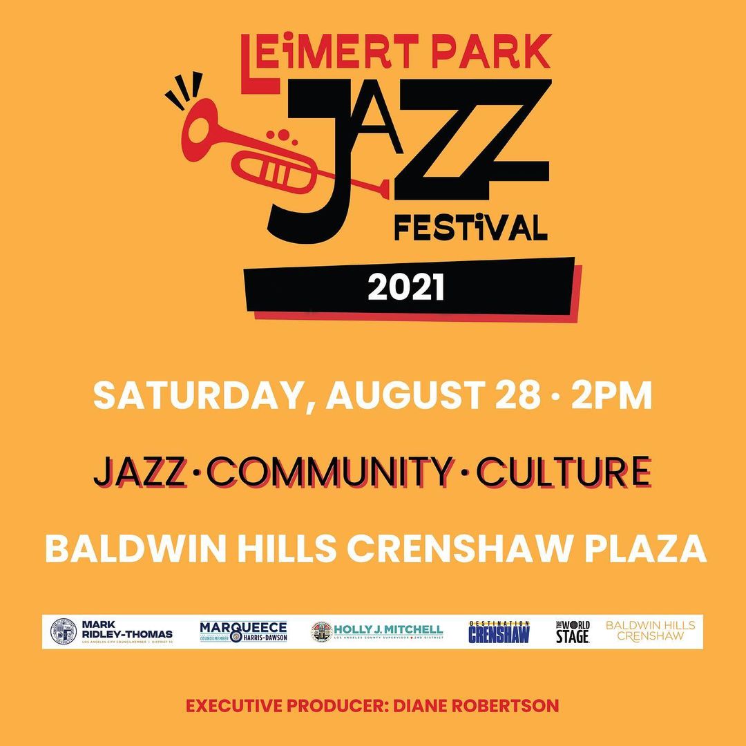 Leimert Park Jazz Festival 2021 Baldwin Hills Crenshaw Plaza LA HIP