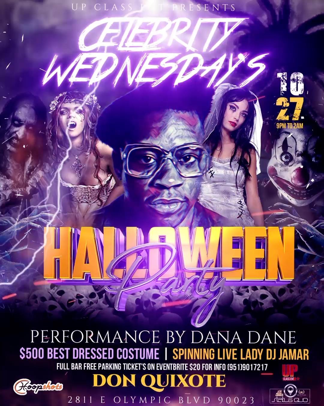 Dana Dane live Halloween party