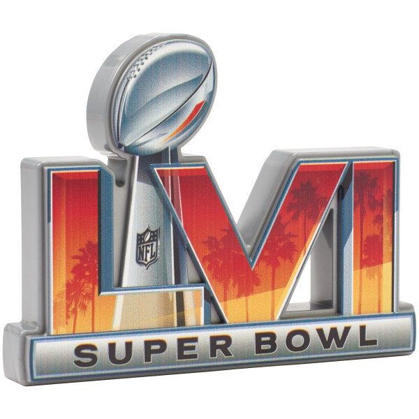 01 February 2022, US, Inglewood: Workers paint the Super Bowl LVI