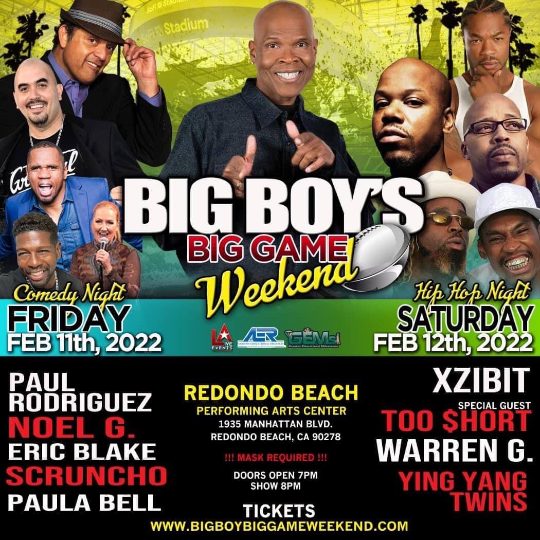 Big Boy Big Game Weekend of Hip Hop Show 2022