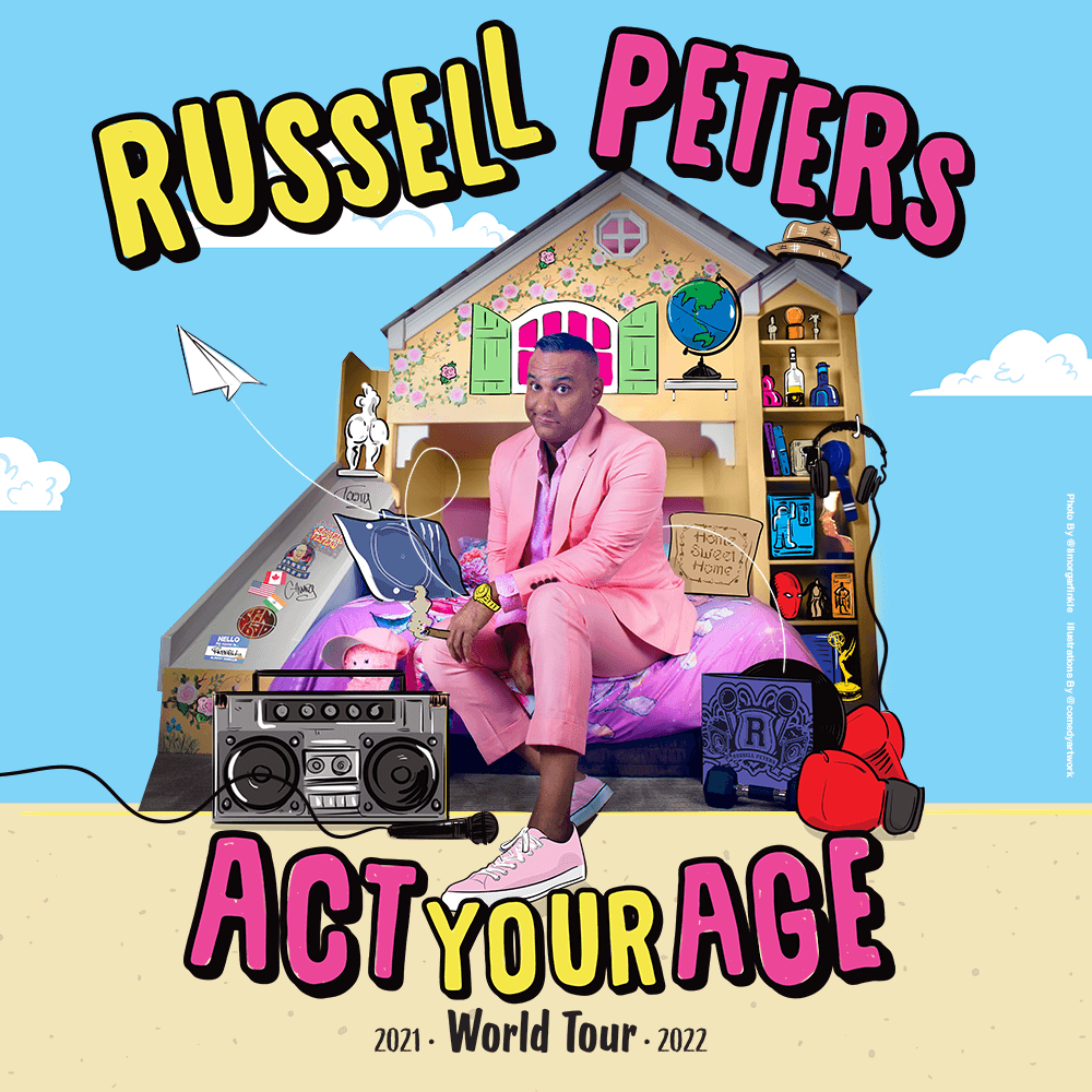 Russell Peters Act Your Age World Tour