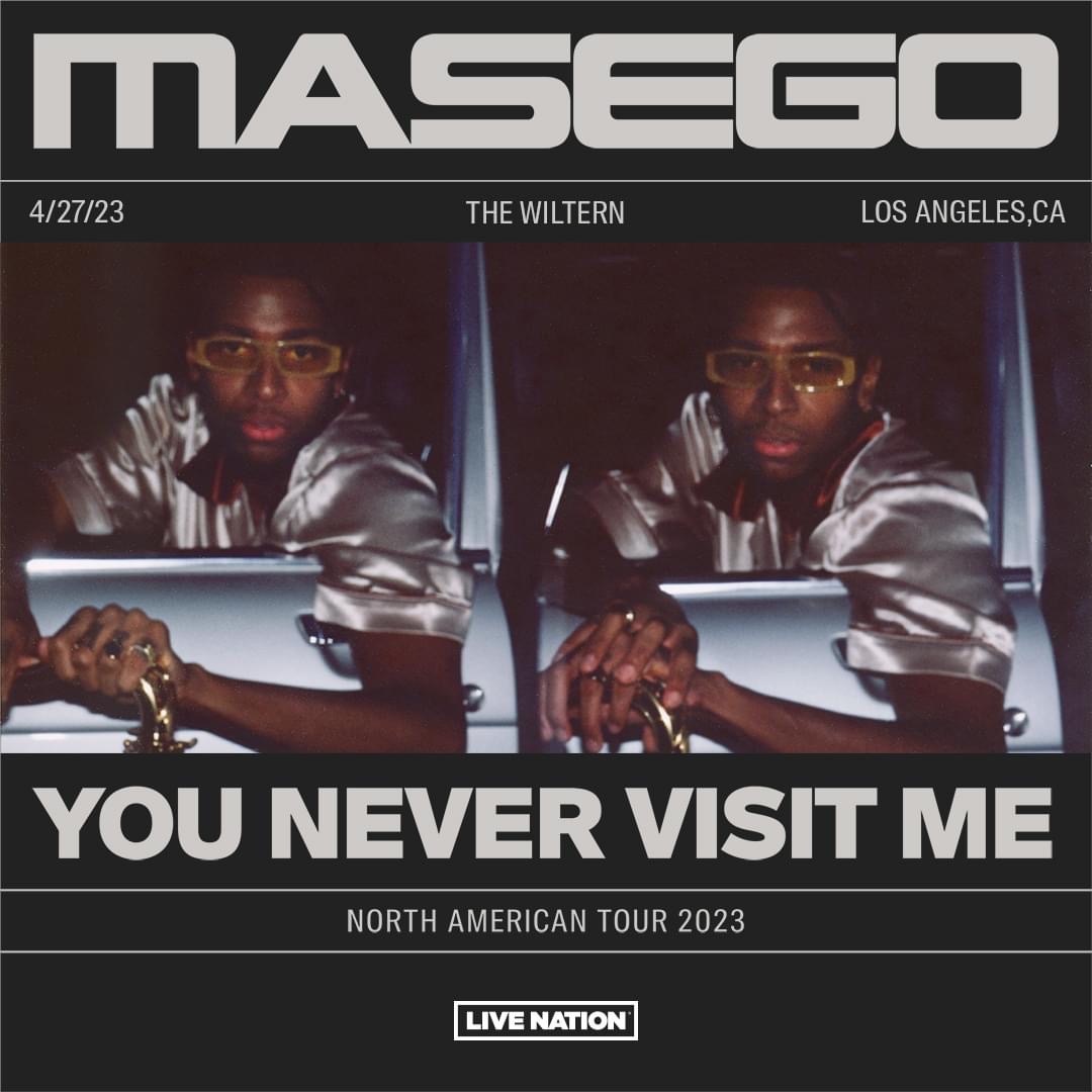 Masego You Never Visit Me Tour at The Wiltern