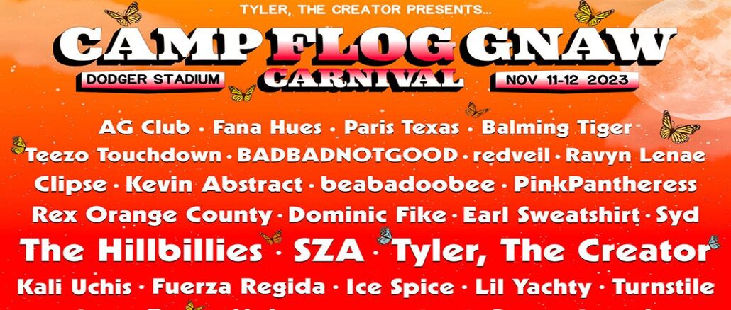 Camp Flog Gnaw 2023 lineup: Tyler the Creator, Turnstile, more