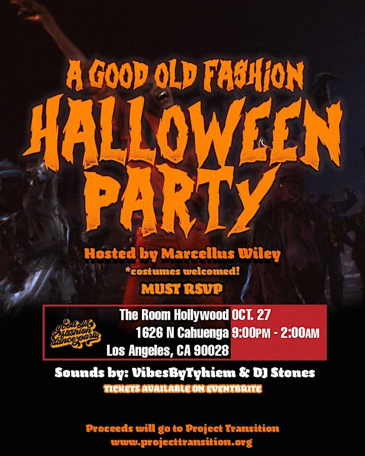 A Good Old Fashion Halloween Party - Hosted by Marcellus Wiley