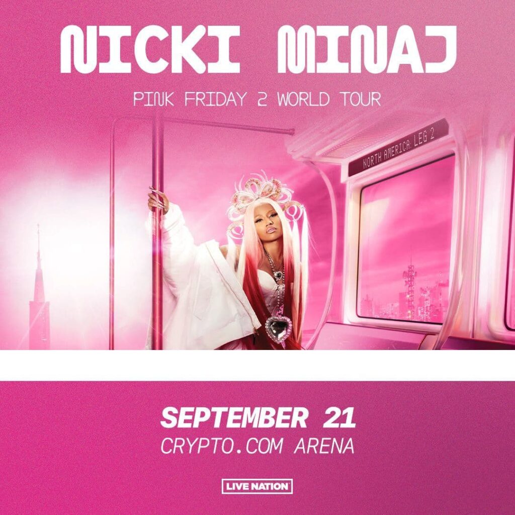 nicki minaj - crypto arena-los angeles