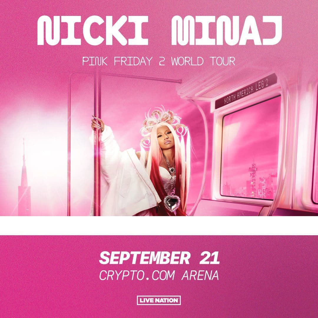 Nicki Minaj Concert Poster 2025