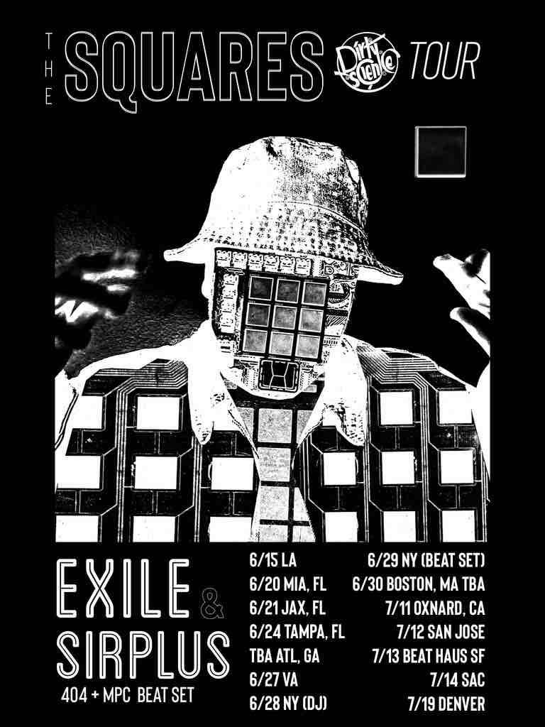 EXILE & SIRPLUS - THE SQUARES TOUR