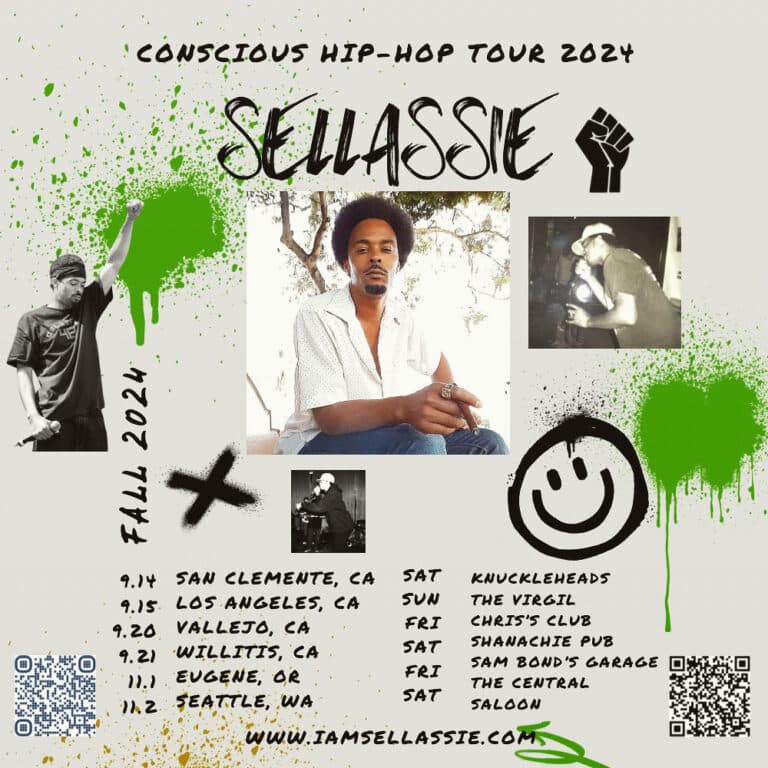 Sellassie’s Conscious Hip Hop Tour 2024