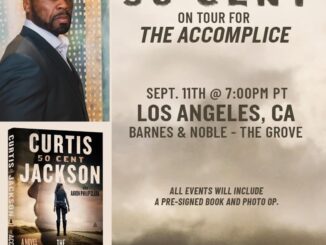 Curtis "50 Cent" Jackson celebrates THE ACCOMPLICE at B&N The Grove