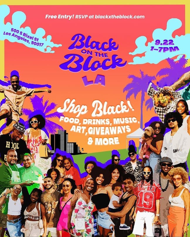 black on the block la 2-2