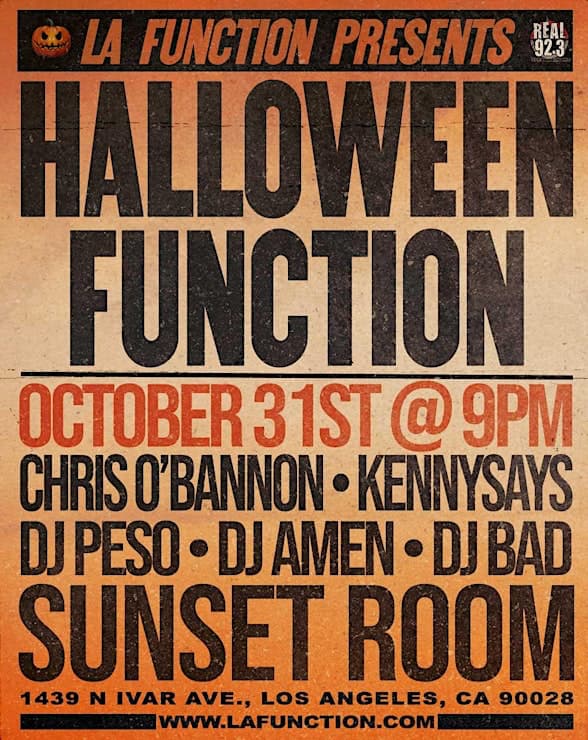 Halloween Function