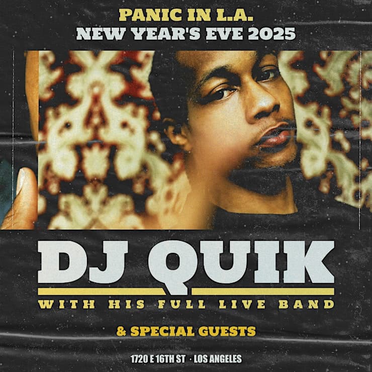 DJ QUIK NYE 2025