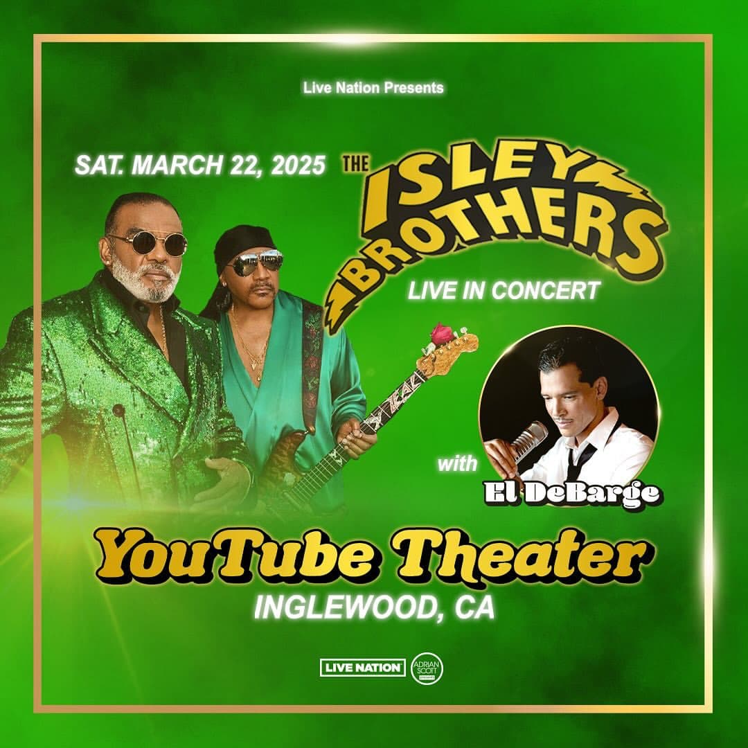 Isley Brothers at Youtube Theater 2025-2