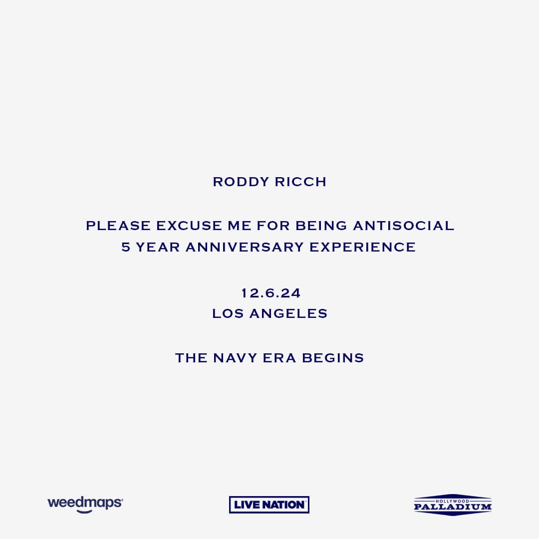 Roddy Ricch at Hollywood Palladium 2024-2