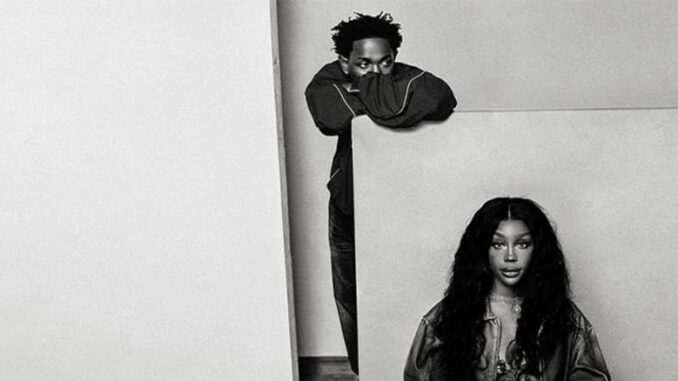 Kendrick Lamar and SZA