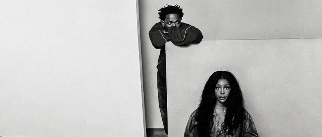 Kendrick Lamar and SZA