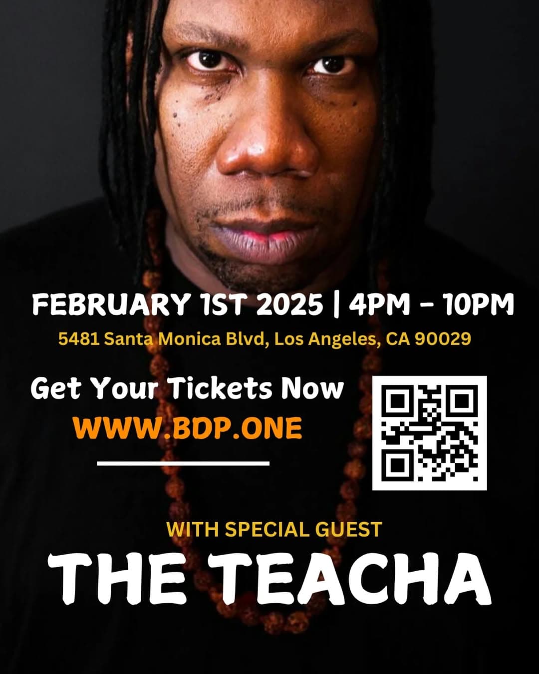 Black History Month Lecture w/ The Teacha KRS-One