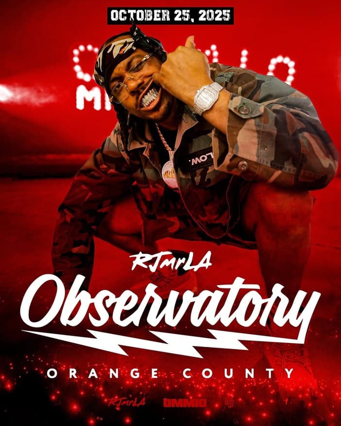 RJMrLA Live at The Observatory – West Coast Energy in Santa Ana