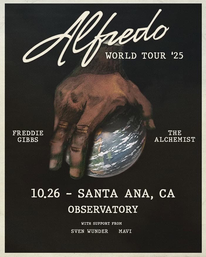 Alfredo World Tour 2025-OC