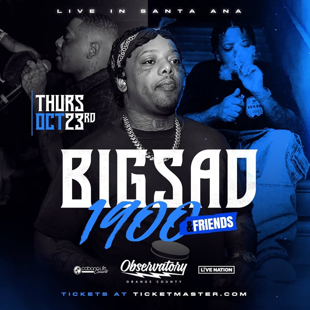 Cabana Life Presents: Big Sad 1900 & Friends – Santa Ana