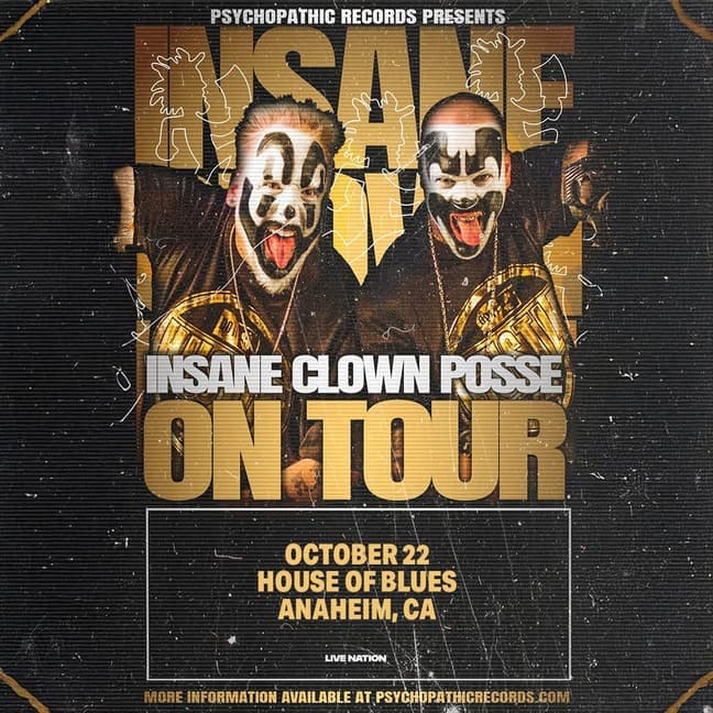 Insane Clown Posse – Live at House of Blues Anaheim