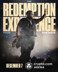 Rod Wave The Redemption Experience Tour La