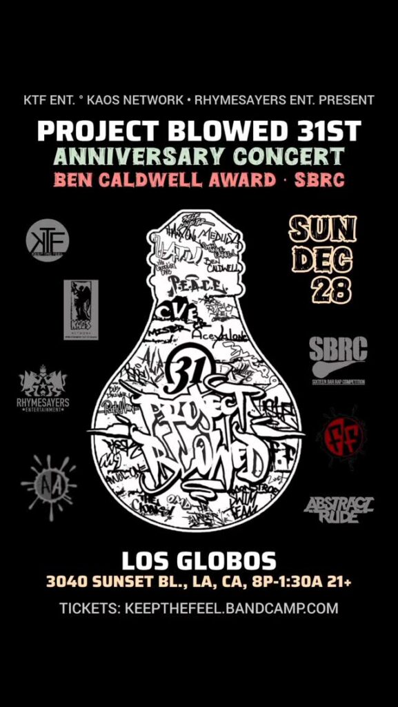 Project Blowed dec 28