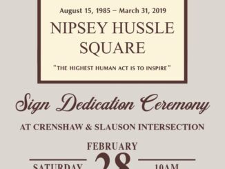 Nipsey Hussle Dedication LA