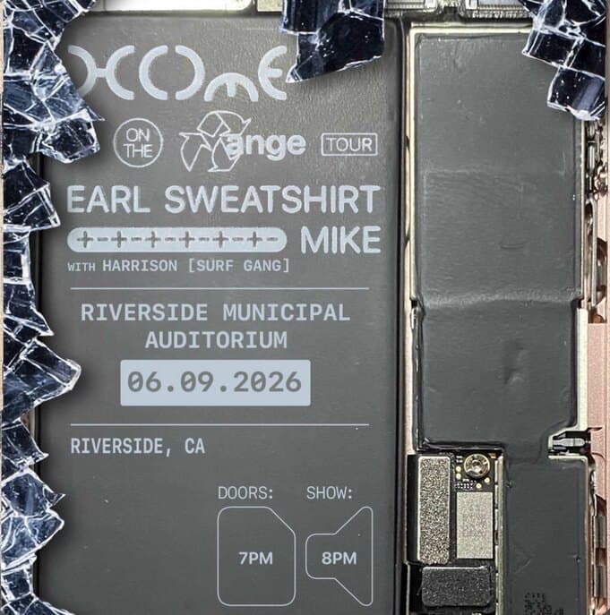 Earl Sweatshirt x Mike in Rivers