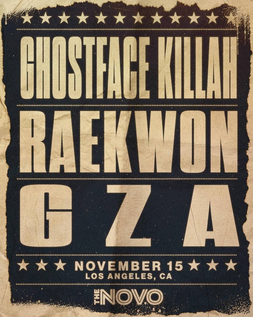 Ghostface Killah, Raekwon, & GZA
