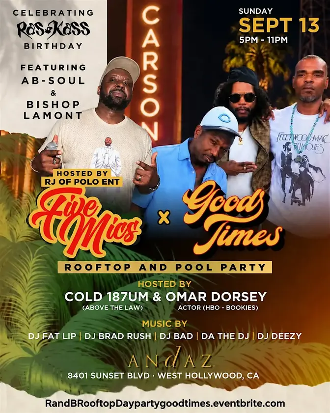 R&B Rooftop Day Party