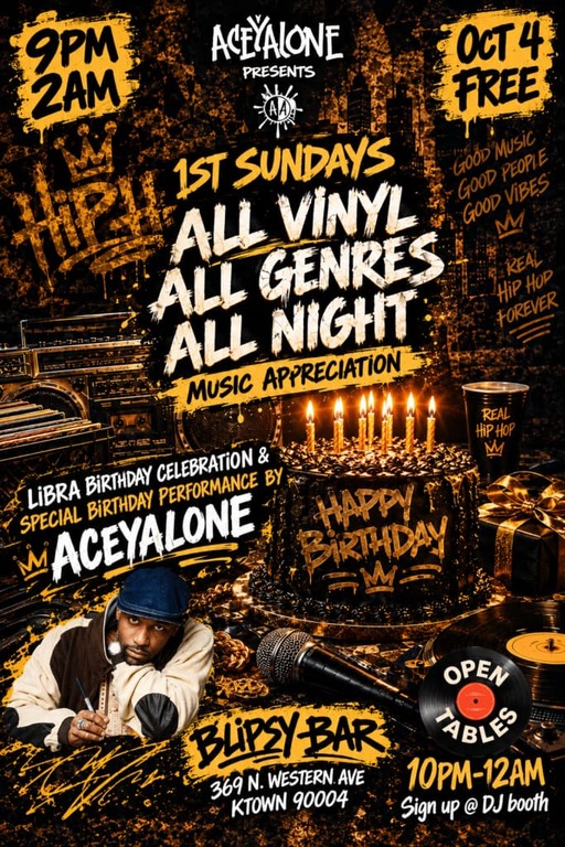 Aceyalone Birthday