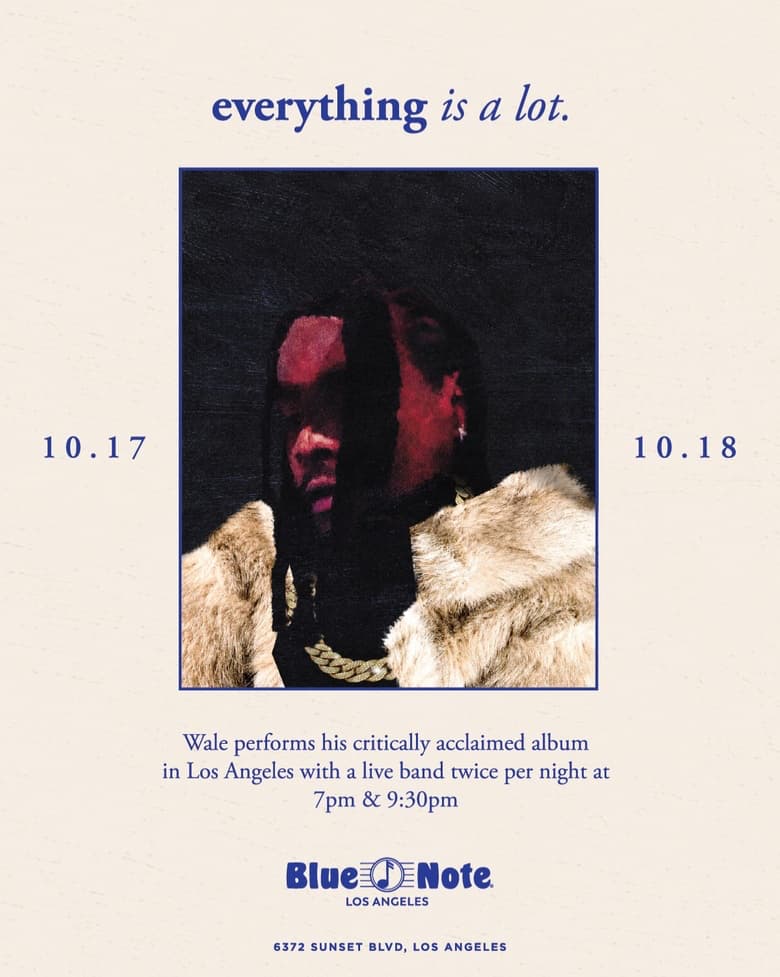 Wale - Blue Note Los Angeles